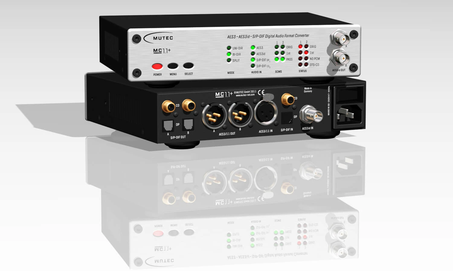 Mutec MC-1.1+, Audioformatwandler