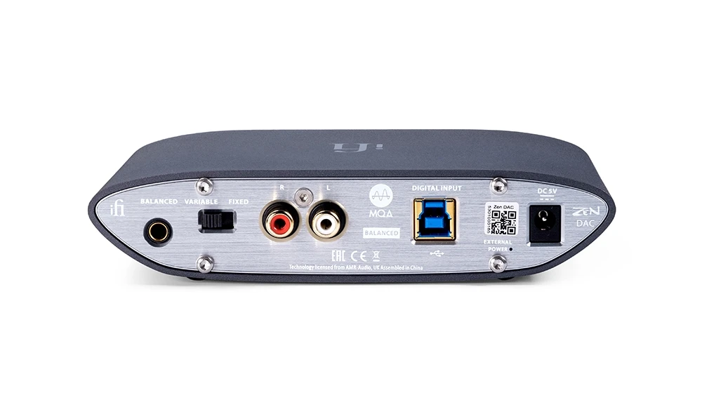 iFi Audio ZEN DAC V2, Hi-Res D/A-Wandler mit USB3.0 Eingang – Full MQA-Decoder