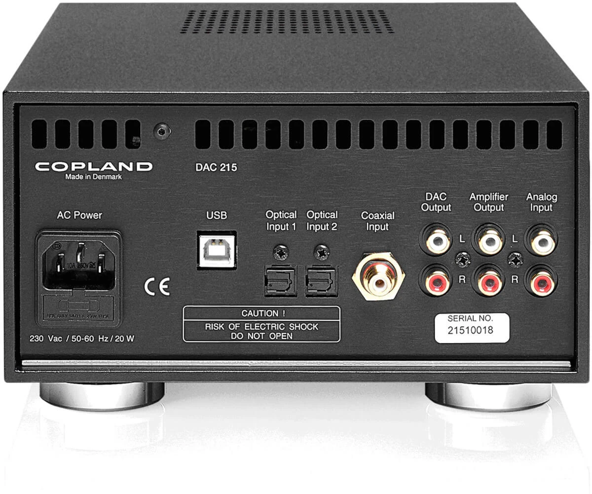 Copland DAC215, Röhrenvorverstärker, DA-Wandler, Kopfhörerverstärker, Klangtip !