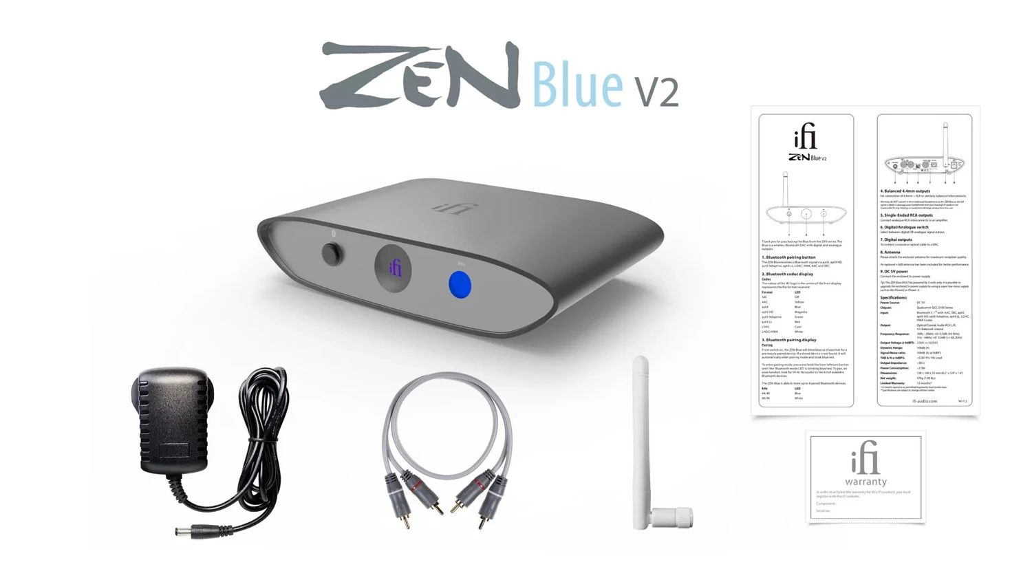 iFi Audio ZEN Blue V2 Zubehoer