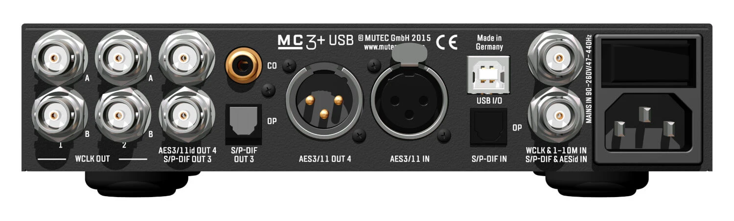 Mutec MC-3+ Smart Clock USB, Audiotaktgenerator