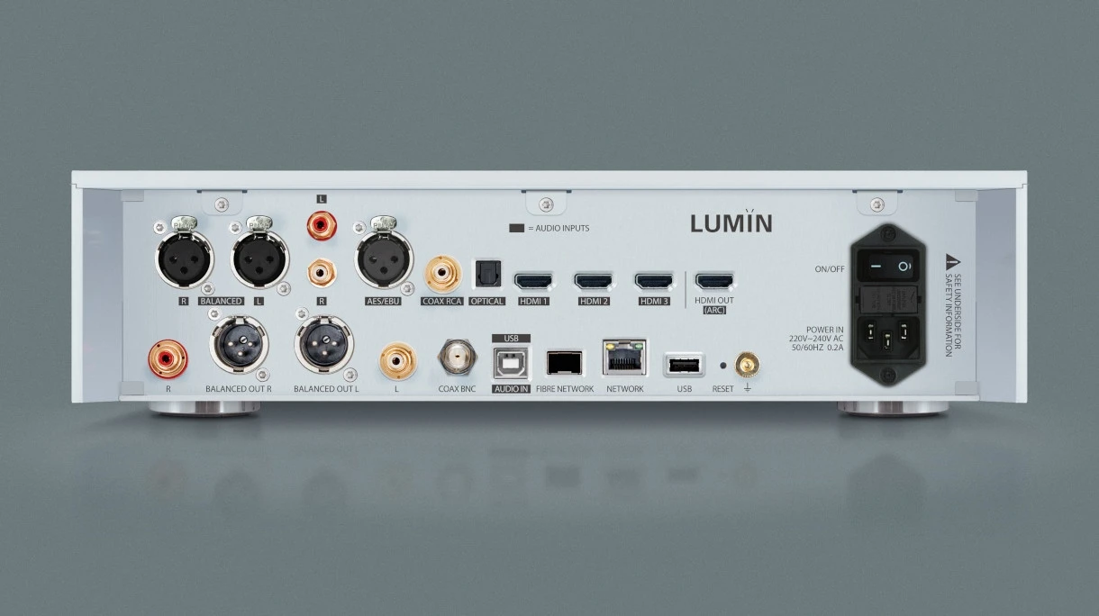 Lumin P1, High-End Netzwerkstreamer - Vorverstärker