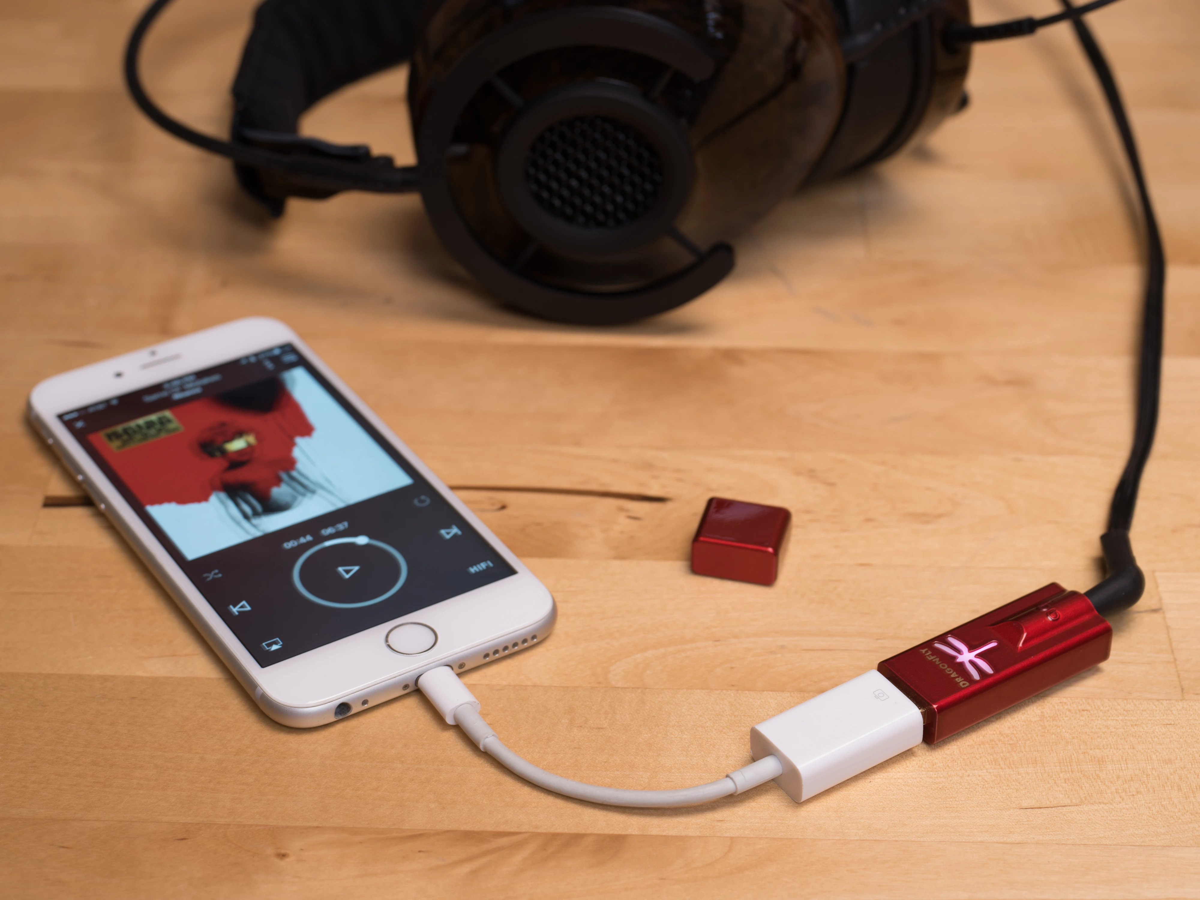Audioquest Dragonfly Red, USB-Wandler, Kopfhörervorverstärker