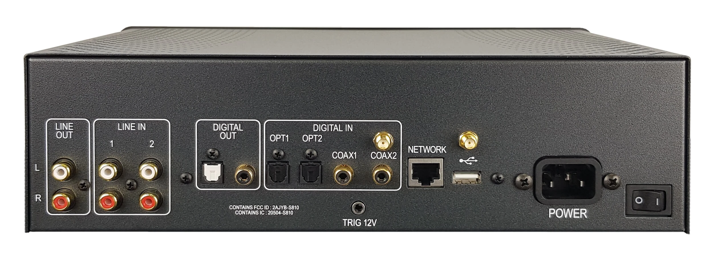 Atoll MS 120, Netzwerkstreamer / DA-Wandler / Vorverstärker