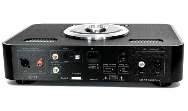 Ayon Audio CD10 II, HighEnd CD-Player / DSD-DA-Wandler mit Class-A-Röhrenausgangsstufe, Highlight !!