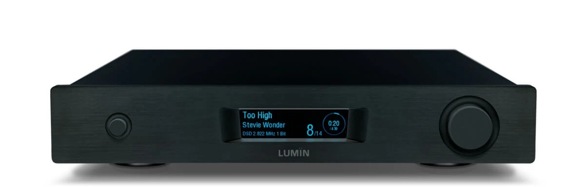 Lumin M1, Streamer mit integriertem Verstärker,  Klangtip !