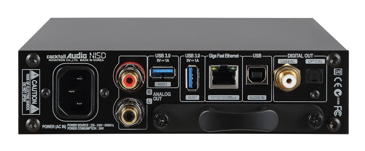 Cocktail Audio N15D, Netzwerkplayer, USB-DAC und Kopfhörerverstärker